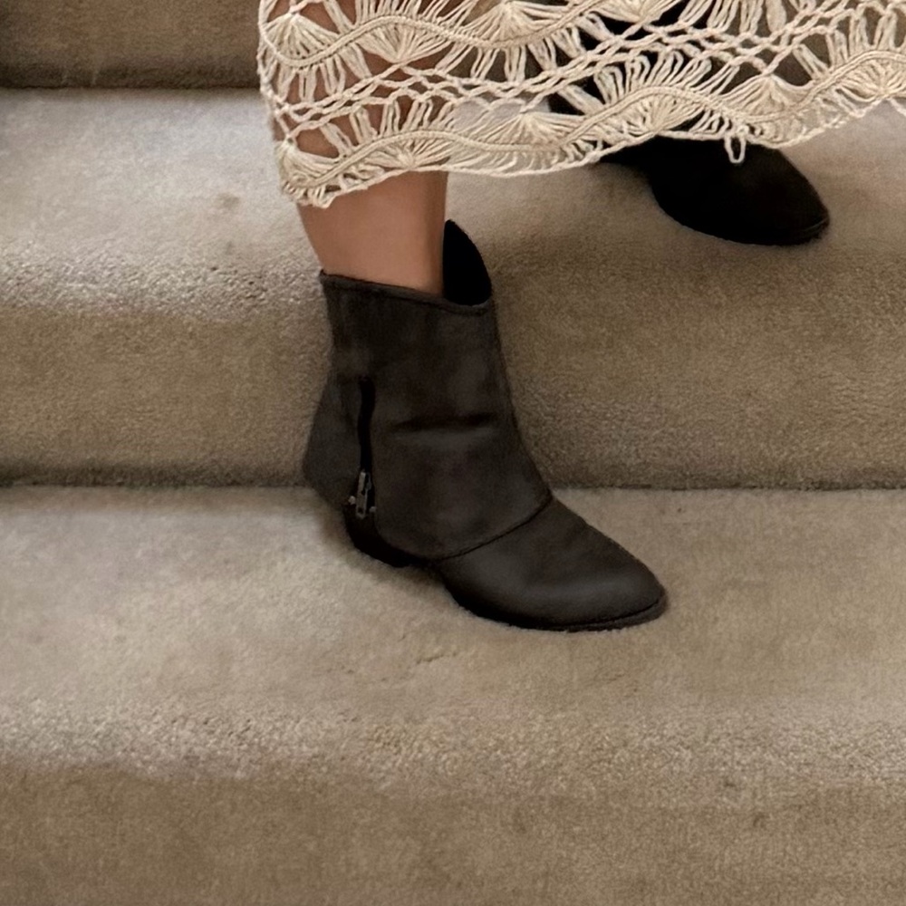 Cottagecore Style Ankle Booties Sz 8.5 - Picture 12 of 12